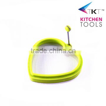 Heart shaped Silicone egg ring egg baking mold egg slicer