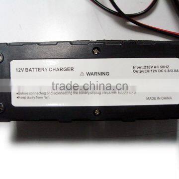 LCD Display Car Battery Charger - Digital - BCH038C01A photo-3