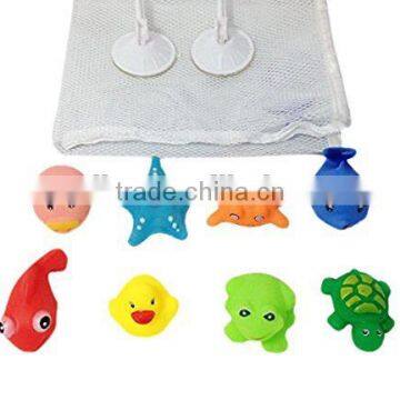 Polyester mesh bath toy organizer,