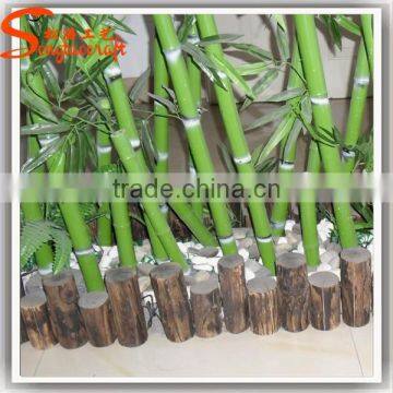 Wholesales Outdoor and Indoor Plastic Artificial Bamboo Tree Bamboo Fence Price on Sale photo-3