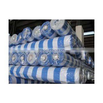 Factory Pirce PP Tarpaulin Blue Strips