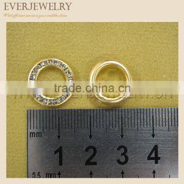 15mm metal eyelet with rhinestone Brass eyelet with rhinestone metal eyelets for shoes