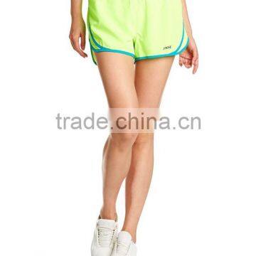 New style women sports shorts running shorts 80% Polyester, 20% Spandex