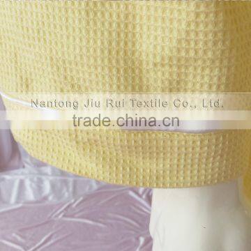 Yellow Unisex Soft Long Robes Nightwear Thick Winter Pajamas Waffle Robe Women Cotton Spa Shower Homewear photo-5