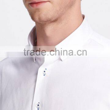New Design Made to Measure Cotton Slim Men Shirt BSL0074 photo-3