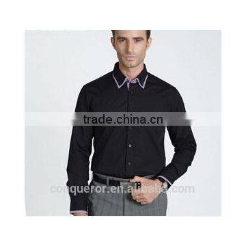 Easy-care Dress Shirt,Made To Measure Men Shirt BSRT0080 photo-2