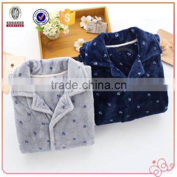 Wholesale Breathable Flannel Custom Design Sleepwear Mens Pajamas photo-2