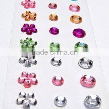 Crafts Gem Stickers, Well-being and Charming Crystal Stickers, Rhinestone Stickers photo-4