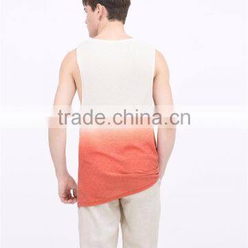 Hot Selling Tie Dyed Mens Tank Top photo-3