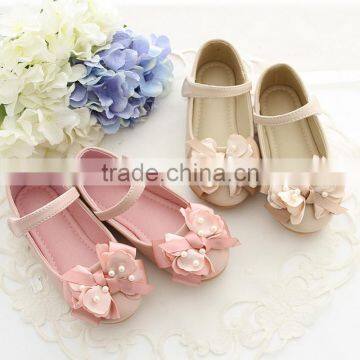 fashion soft girls flat dress baby party kids dance shoes kids flower girl shoe girls dressy shoes