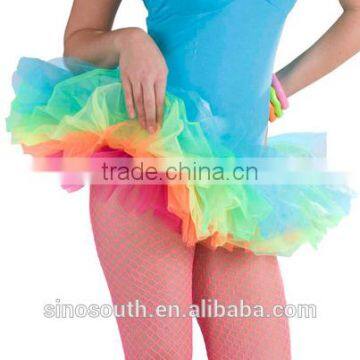 Wholesale 5layer Colorfuly Fluffy Ballet Tutus for Girls