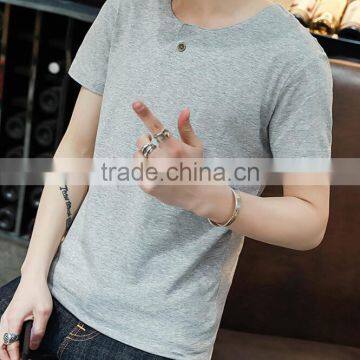 Zm35531a New Model Men Casual Shirts Summer Short Sleeve Shirt 2017 photo-3