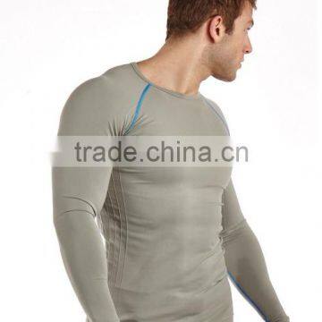 Polyester Dry Fit Running T Shirt Custom Logo Plain Slim Fit Sport T Shirt OEM photo-2