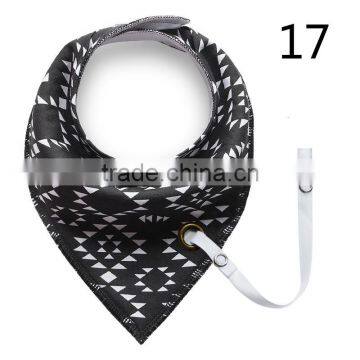 S17220A Infant Cotton Bandana Dribble Bib For Newborn Feeding