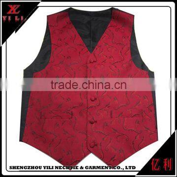 Fashion Style Solid Color Waistcoat For Men Design photo-5