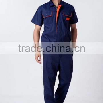 Unisex Polyester Cotton Summer Short Sleeve Work Uniform