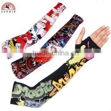 High Quality Wholesale OEM Sport Cool Arm & Elbow Lycra Baseball Arm Sleeve photo-3