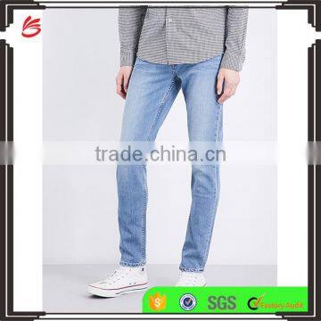 2017 wholesale OEM new style denim jeans men 2017 mens slim fit mid rise denim jeans trousers