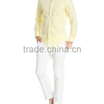 Latest Fashion Men Casual Shirts Linen Men Shirts photo-5