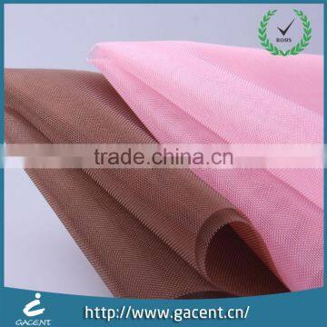 Foldable Women Bag Polyester Shiny Mesh Fabric photo-5