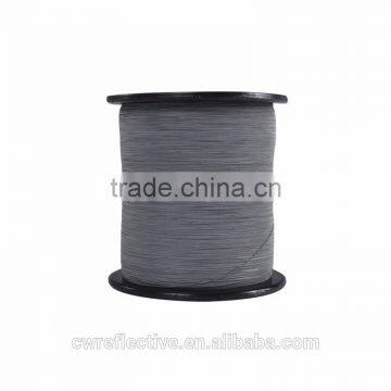 Double Sides 1.0mm Stitch Glass Beads Reflective Thread at the Edge of Webbing photo-2
