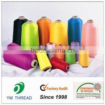 Supply Color 100 Polyester High Stretch Yarn 70/2 for Shoes Upper Knitting photo-3