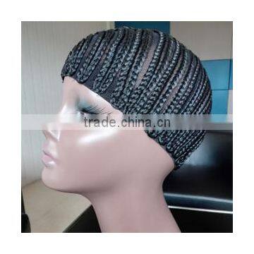 2017 Summer Fashionable Cheap Soft Synthetic Crochet Braid Cap Wholesale For The Black photo-5