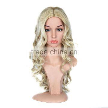 large stocks! white cosplay hair wig,cheap synthetic cosplay wigs, kids synthetic hair wigs