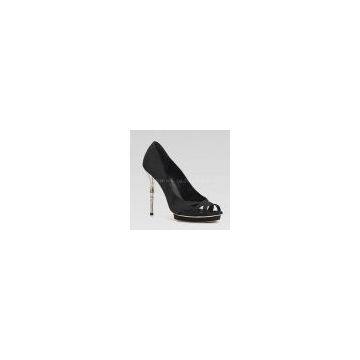 high heel open toe  shoes and pumps shoes