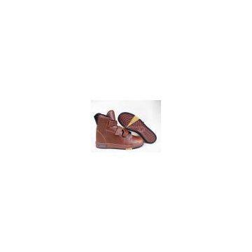 JORRDAN LIFE STYLE MOTORCYCLE SHOES BROWN LEATHER