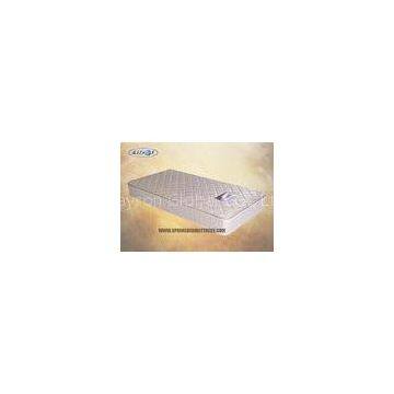 Polyester Tricot Fabric Firm Bonnell Spring Mattress , Pillow Top Foam Spring Mattress
