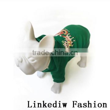 New Pet Dog Christmas Clothes Pet Autumn and Winter Sweater Dog Dog Holiday Christmas Pattern Clothes