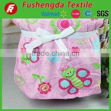 honey bee print blanket