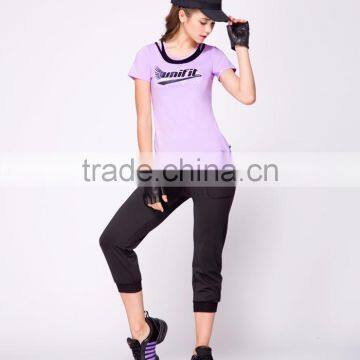Girl Dance Wear Jazz Jogger Capri Pants photo-4