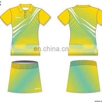 best selling new style women badminton jersey