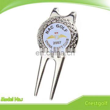 Golf Divot Tool and Ball Marker with custom logo