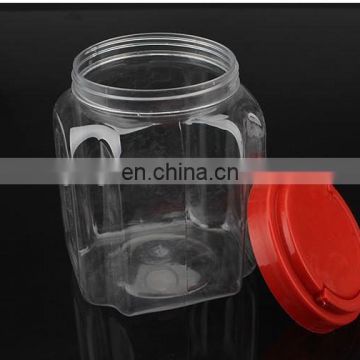 Factory direct price customize shape 1000ml PET plastic bottle for food packing