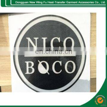 2015 Fashion Good Quality Leather Cutting Heat Transfer Label for Cloth