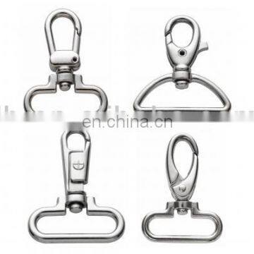 swivel snap hook,2013 fashion hot sale wholesale silver/brass/gold stainless steel galvanized safety snap hook