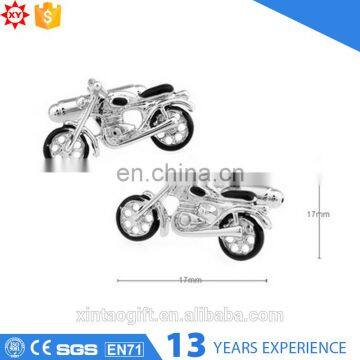 Flower Logo Enamel Alloy Cufflink Factory China photo-6