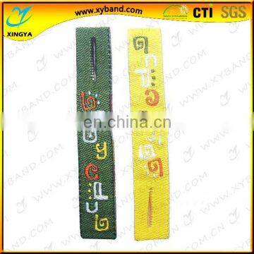 new design Laser Pore woven zipper puller