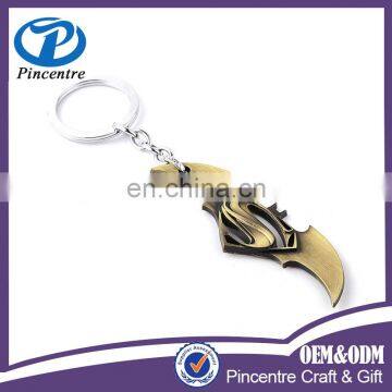 Wholesale Superhero Marvel Batman Bat Metal Keychain With Key Ring in Store photo-3