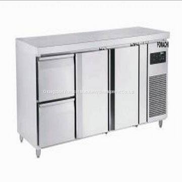 Under Counter Refrigerated Bench 2 Door 2 Drawers FMX-BC291B