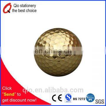 High quality gold LED golf ball for promotion