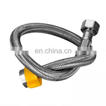 SUS201 Braided Plumbing Hose Factory Price Bathroom Stainless Steel Essential Hose Pipe