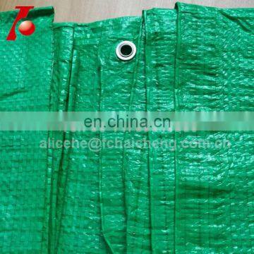 woven style polyethylene waterproof ground sheet