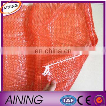 5 Sizes Plastic Mesh Net Bag Red For Vegetable Fruit Nuts Toys Storage Bags photo-3