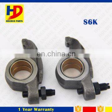 Diesel Engine S6K Roller Rocker Arm Intake And Exhaust Valve Rocker Arm Set