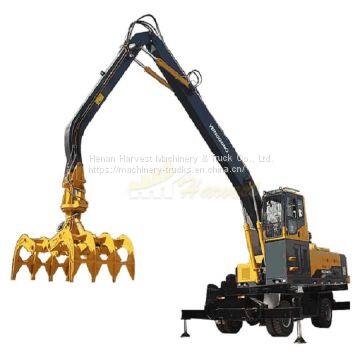 40 Ton Hydraulic Wheel Excavator With Grapple/Log Grab