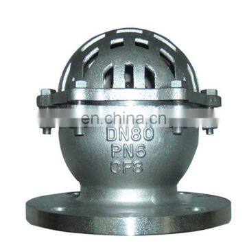 304/316 SS ANSI Flange Connection Foot Valve